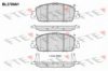 FTE BL2789A1 Brake Pad Set, disc brake